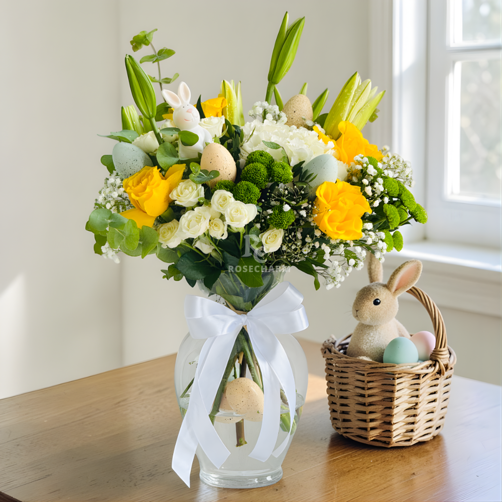 Easter Bunny Bloom Vase